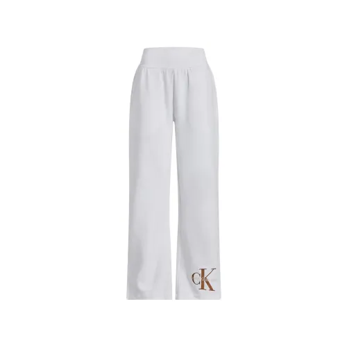Calvin Klein Jeans , Heavy Cotton Sweatpants ,White female, Sizes: