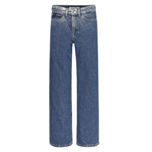 Calvin Klein Jeans , High-waisted Skinny Fit Denim Jeans ,Blue male, Sizes: