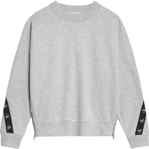 Calvin Klein Jeans  IG0IG00687-PZ2  girls's Children's Sweatshirt in Grey