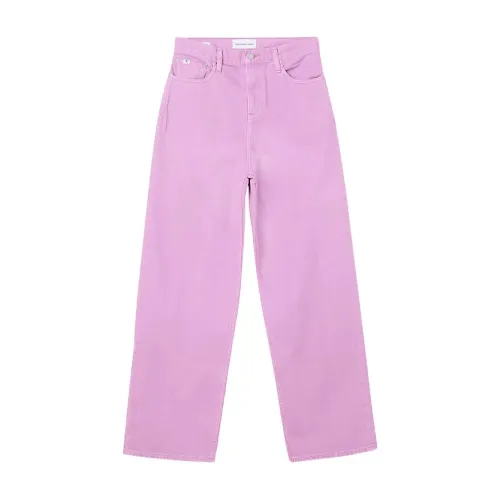 Calvin Klein Jeans , J20J2201821Aa Regular Jeans ,Pink female, Sizes: