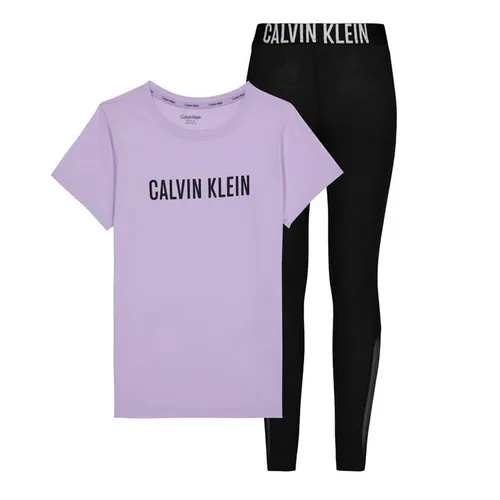 Calvin Klein Jeans Knit Pj Set (Ss+Legging) - Pink