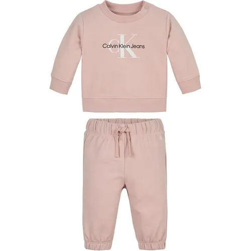 Calvin Klein Jeans Logo Tracksuit Infants - Pink