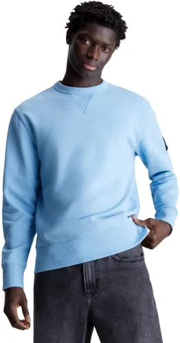 Calvin Klein Jeans Men Sweatshirt Badge Crew Neck no Hood