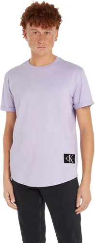 Calvin Klein Jeans Men's Badge Turn UP Sleeve S/S T-Shirt