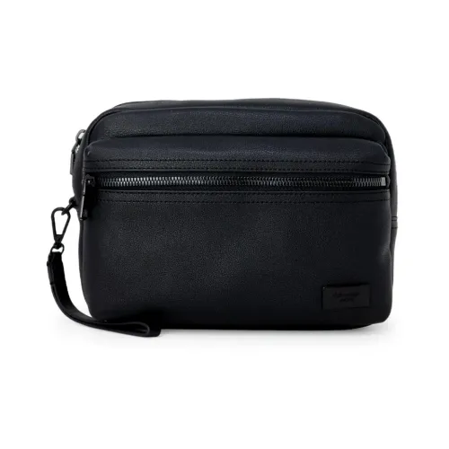 Calvin Klein Jeans , Mens Black Bag for Fall/Winter ,Black male, Sizes: ONE SIZE