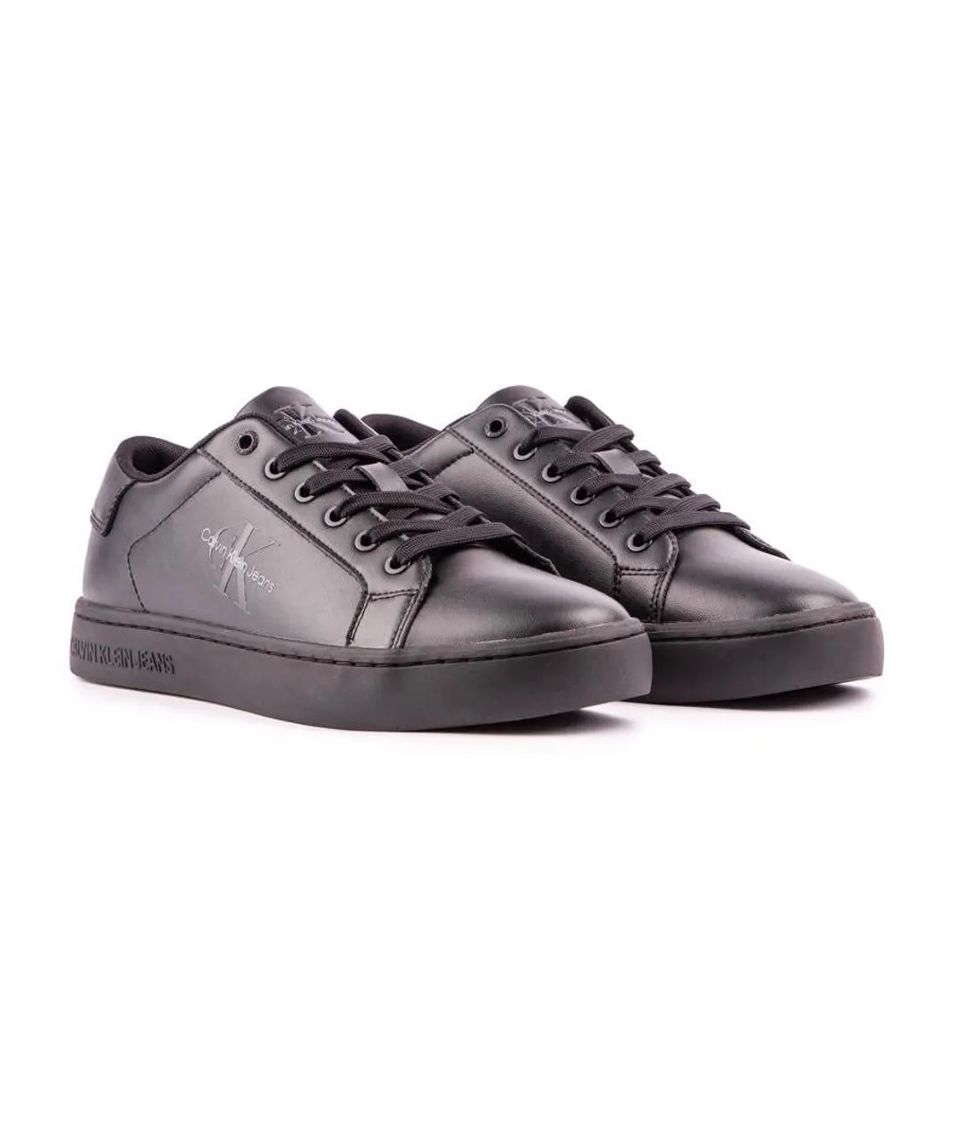 Calvin Klein Jeans Mens Cup Trainers - Black