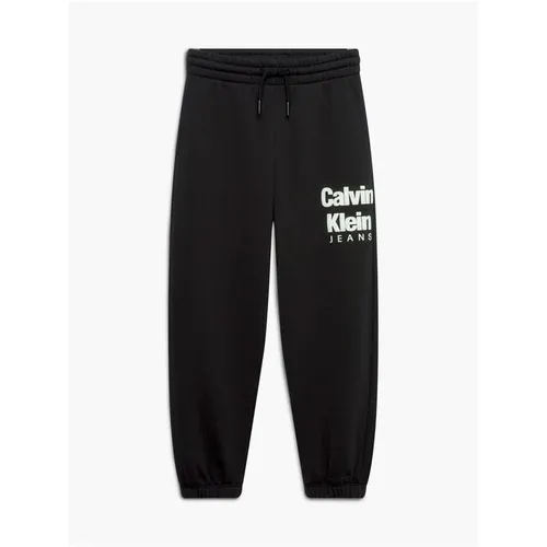 Calvin Klein Jeans Mini Blown Up Logo Jogger Juniors - Black