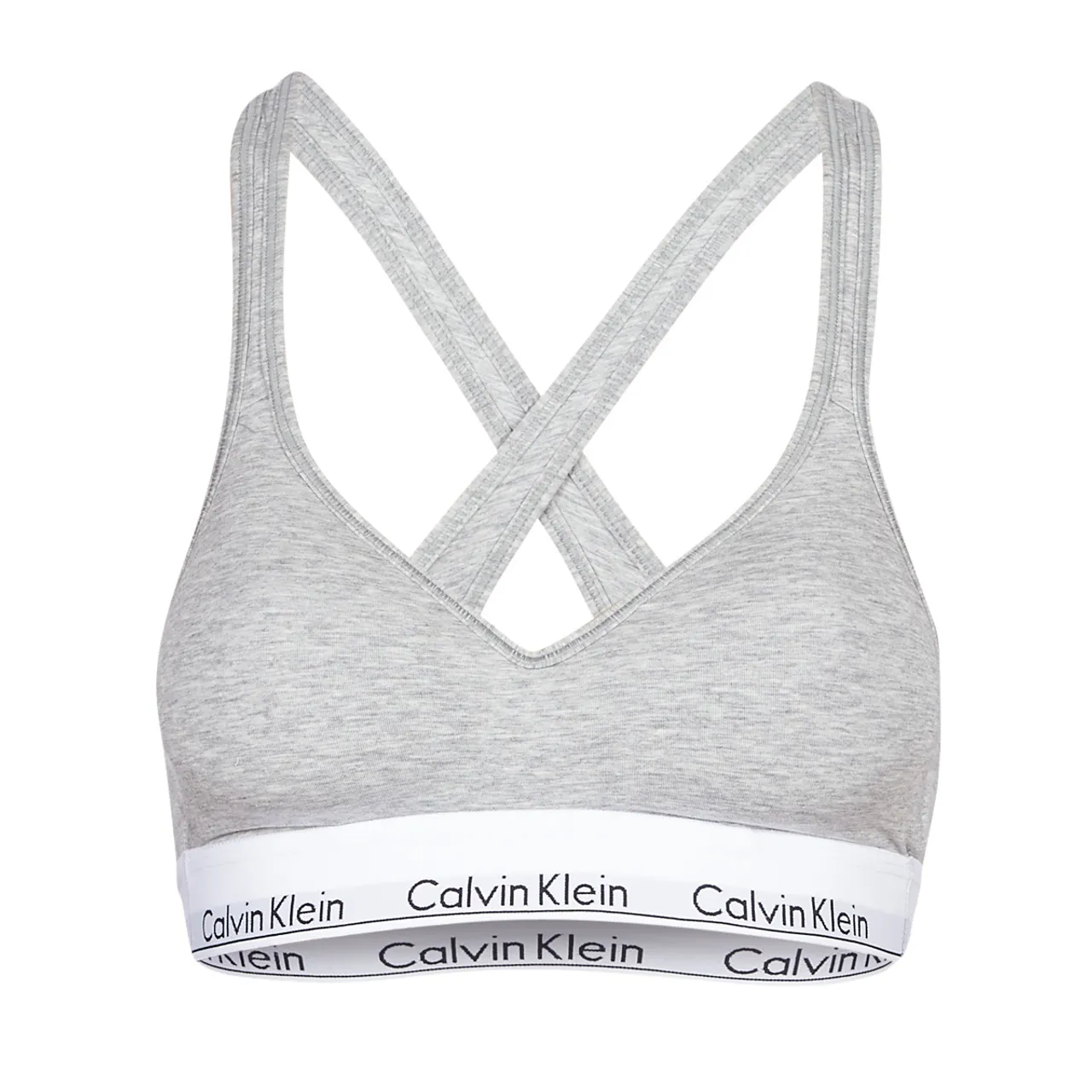 Calvin Klein Jeans  MODERN COTTON BRALETTE LIFT  women's Sports bras in Grey