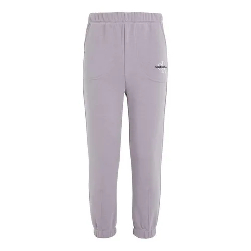 Calvin Klein Jeans Monogram Off Placed Sweatpants - Purple