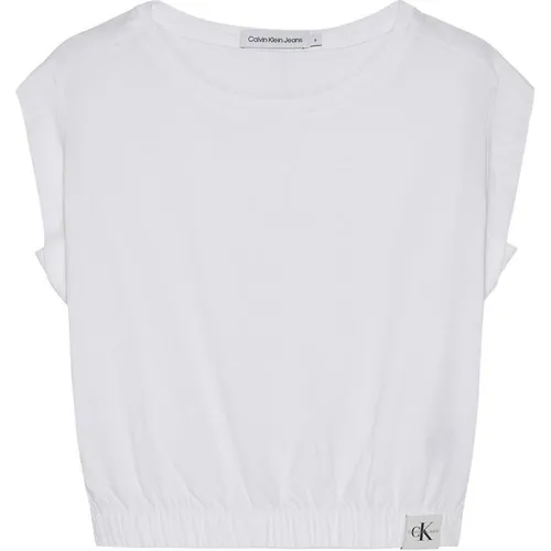 Calvin Klein Jeans Movement Label T-Shirt - White