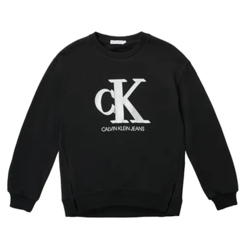 Calvin Klein Jeans  POLLI  girls's Children's Sweatshirt in Black
