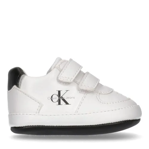 Calvin Klein Jeans Recycled Crib Trainers - White