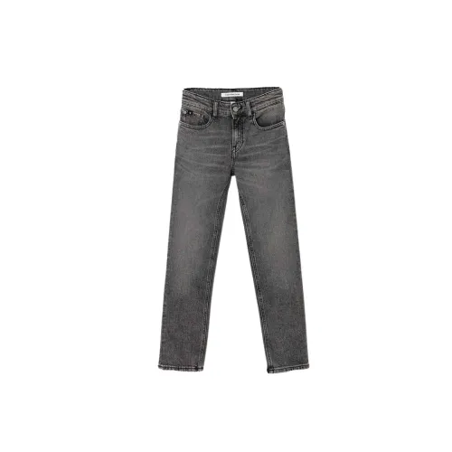 Calvin Klein Jeans , Regular Light Wash Jeans ,Gray male, Sizes: