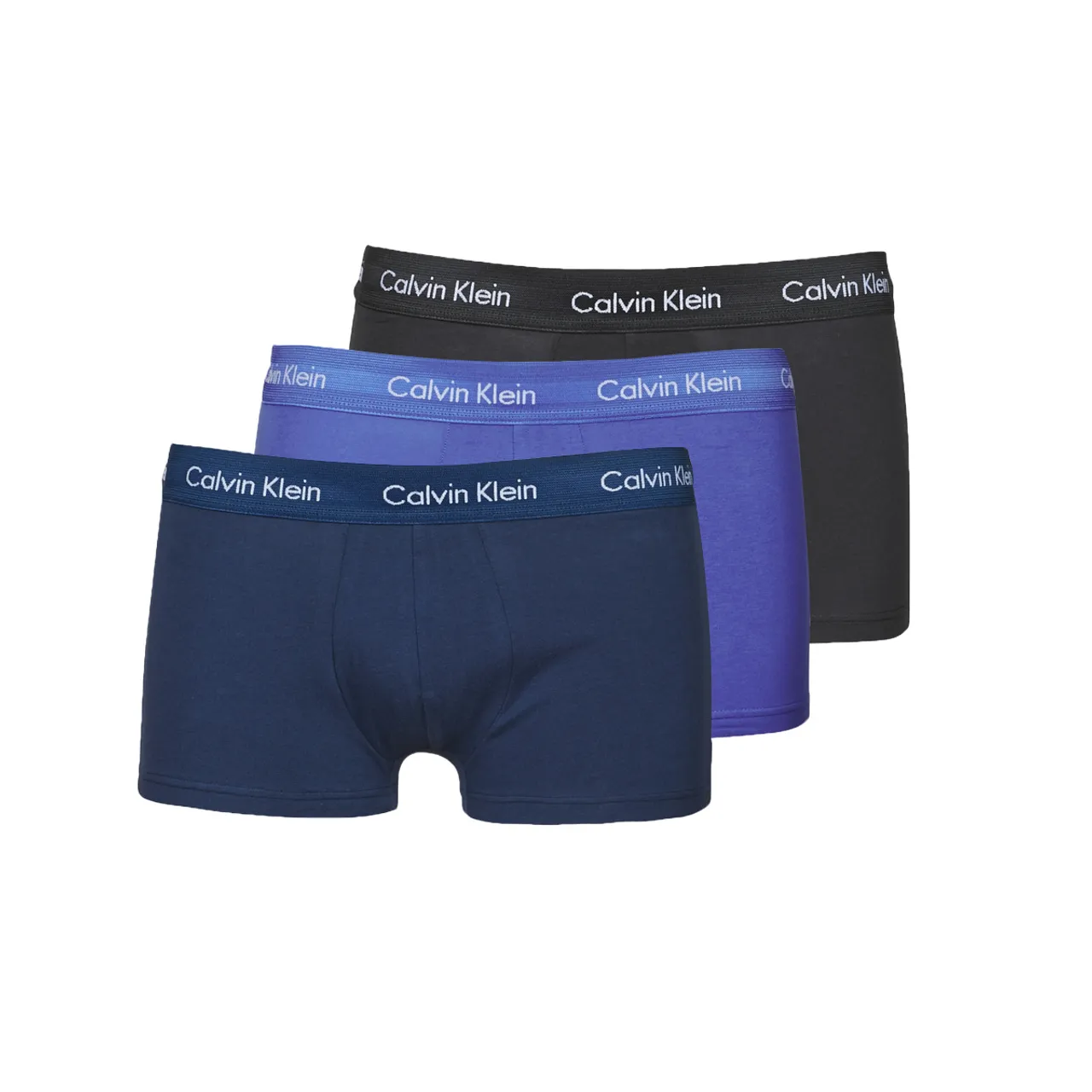 Calvin Klein Jeans  RISE TRUNK X3  men's Boxer shorts in Blue
