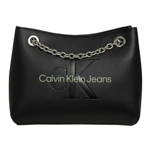Calvin Klein Jeans , Shoulder bag ,Black female, Sizes: ONE SIZE