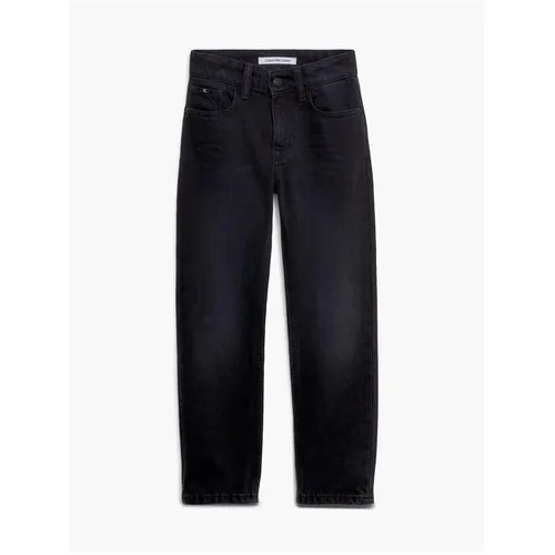 Calvin Klein Jeans Straight Washed Jeans - Black