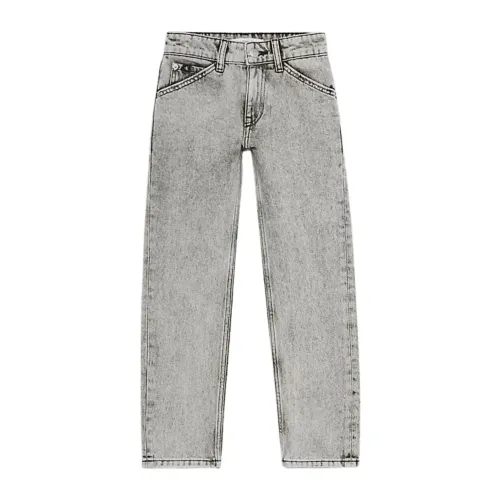 Calvin Klein Jeans , Stylish Pants for Men and Women ,Gray male, Sizes: