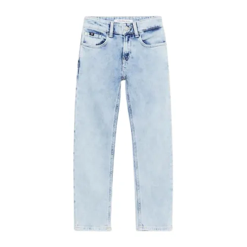 Calvin Klein Jeans , Stylish Pants for Men ,Blue male, Sizes:
