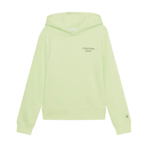 Calvin Klein Jeans , Stylish Sweatshirt for Men ,Green male, Sizes: