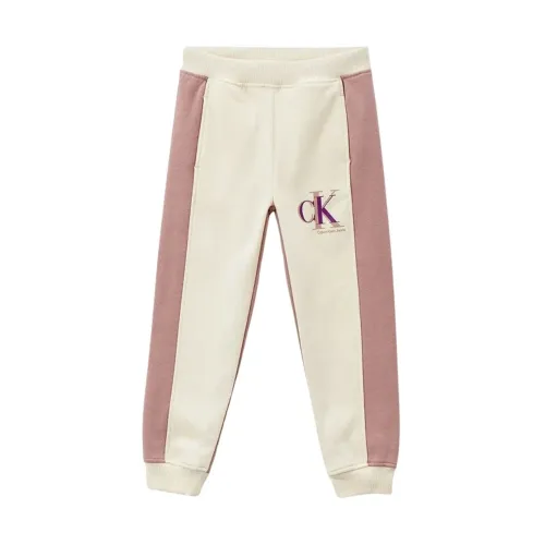 Calvin Klein Jeans , Sweatpants ,Beige male, Sizes: