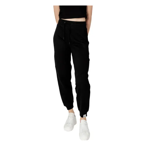 Calvin Klein Jeans , Sweatpants ,Black female, Sizes: