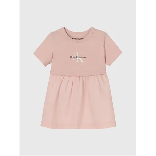 Calvin Klein Jeans T-shirt Dress Infants - Pink