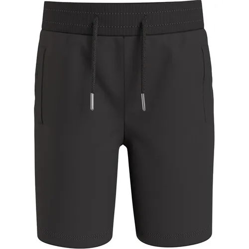 Calvin Klein Jeans Tape Logo Jogging Shorts - Black