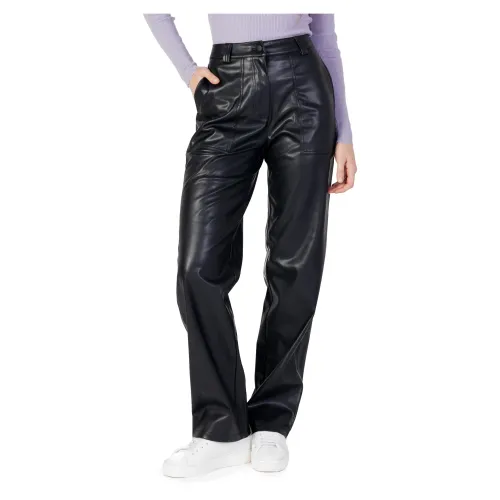 Calvin Klein Jeans , Trousers ,Black female, Sizes: