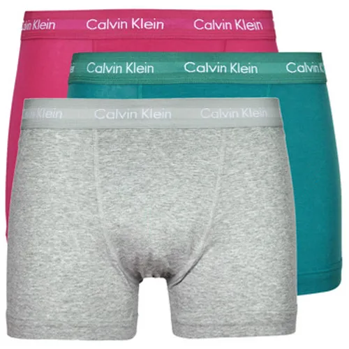 Calvin Klein Jeans  TRUNK 3PK X3  men's Boxer shorts in Multicolour