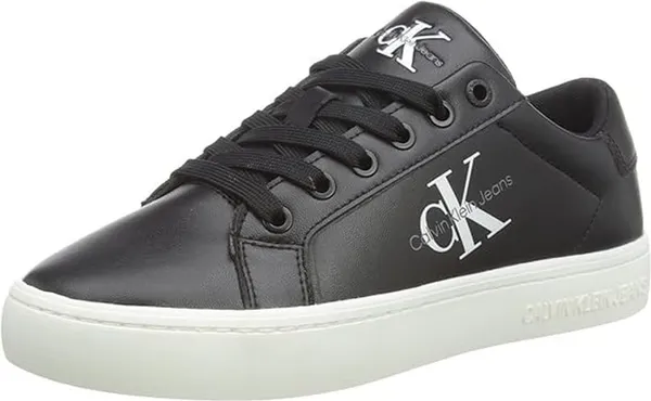 Calvin Klein Jeans Women Cupsole Trainers Classic Laceup
