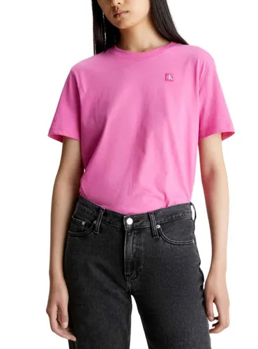 Calvin Klein Jeans Women's CK Embro Badge Regular TEE