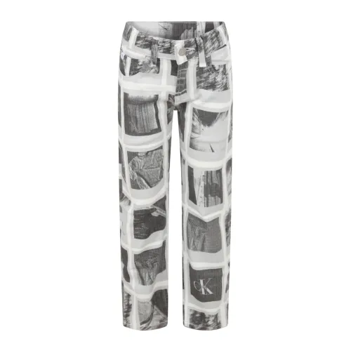 Calvin Klein , Kids Jeans Pants ,White female, Sizes: