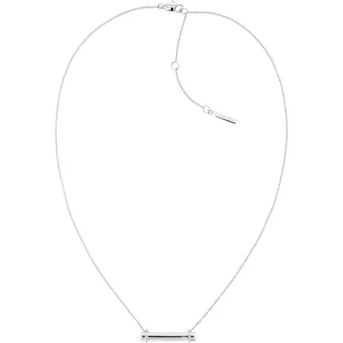 Calvin Klein Ladies Calvin Klein polished stainless steel necklace - Silver