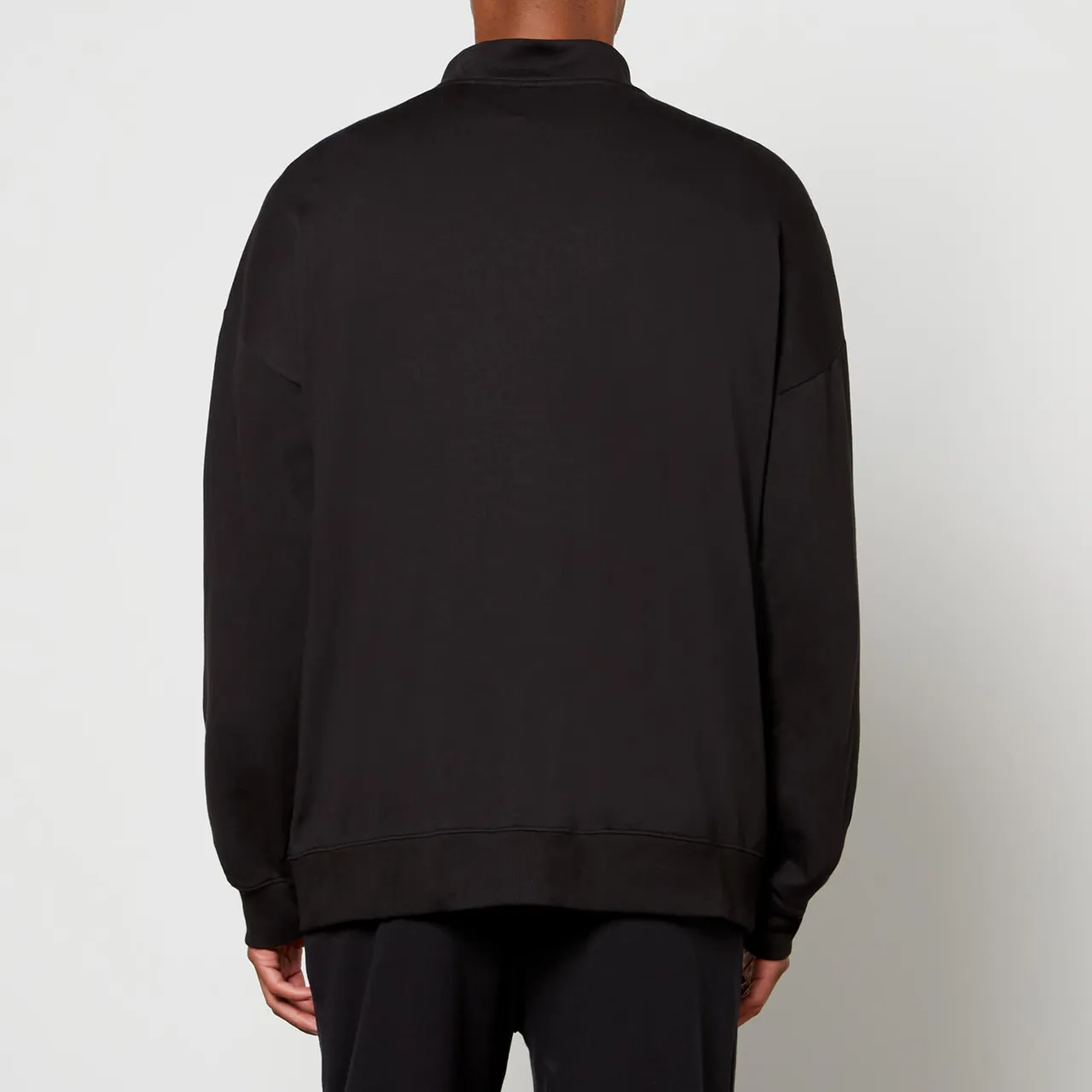 Calvin Klein Logo Detail Cotton-Blend Jersey Sweatshirt