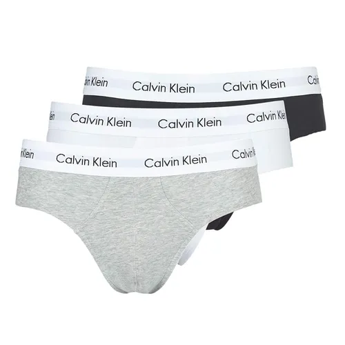 Calvin Klein Men 3P HIP BRIEF Black/White/Grey Heather