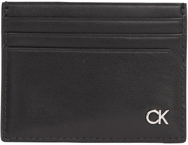 Calvin Klein Men Credit Card Wallet Metal Ck Cardholder