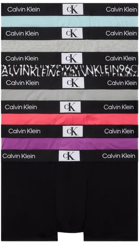 Calvin Klein Men Pack of 7 Boxer Short Trunks Stretch Cotton