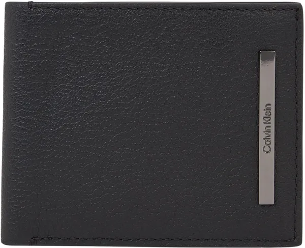 Calvin Klein Men Wallet Modern Bar Bifold Leather