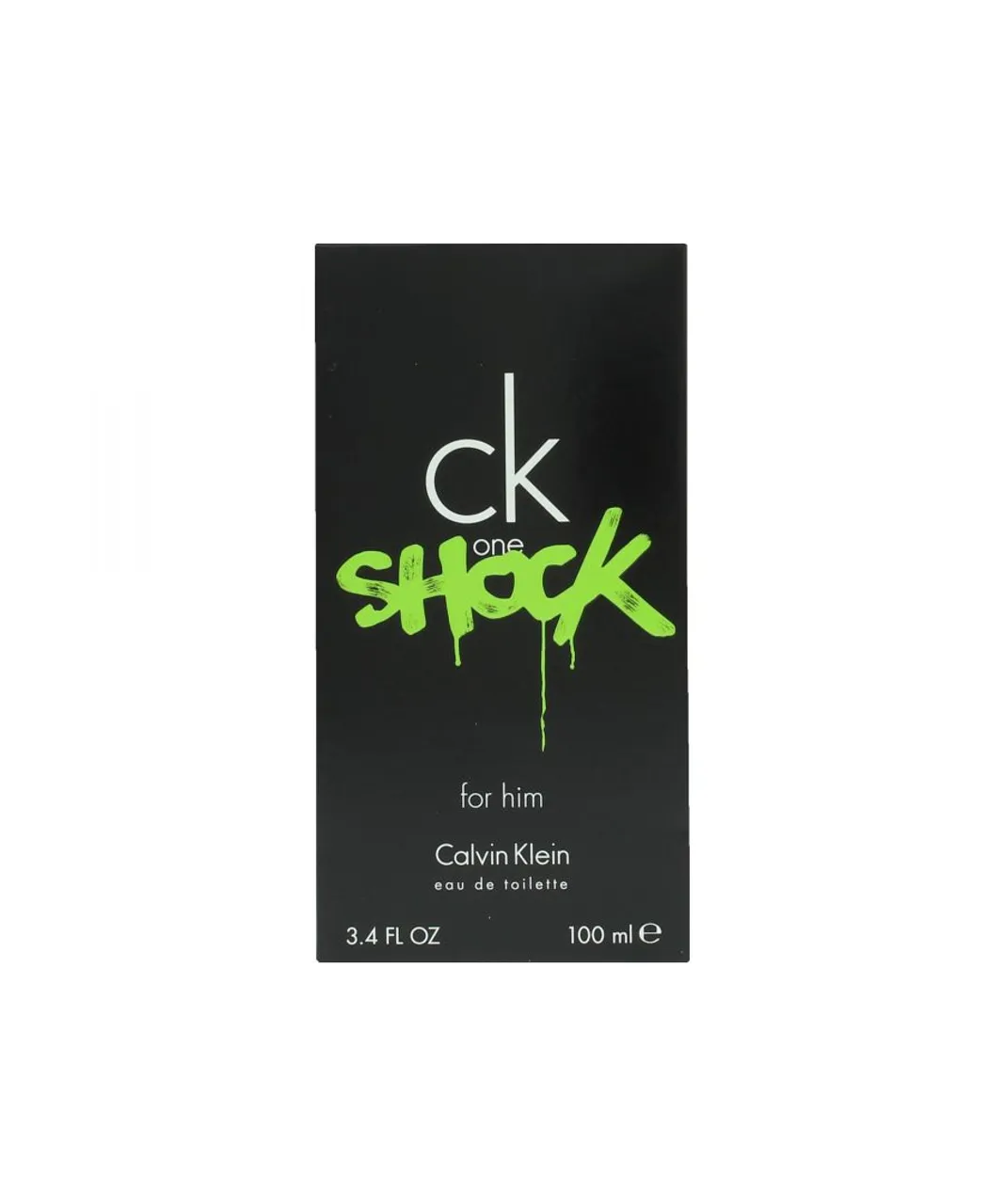 Calvin Klein Mens CK One Shock For Him Eau de Toilette 100ml Spray - NA - One Size