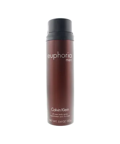 Calvin Klein Mens Euphoria Men Body Spray 152g - Black - One Size