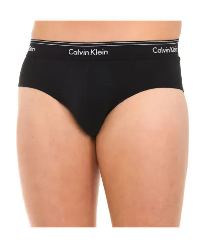 Calvin Klein Mens slip - Black Cotton