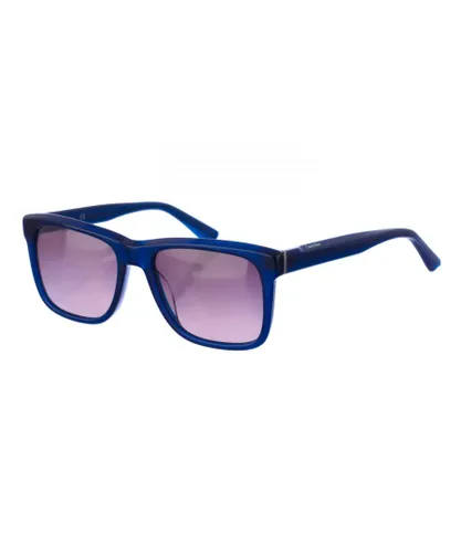 Calvin Klein Mens Square-shaped acetate sunglasses CK22519S men - Blue - One