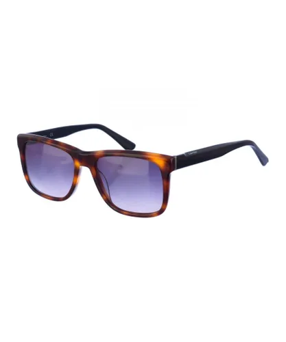 Calvin Klein Mens Square-shaped acetate sunglasses CK22519S men - Brown - One
