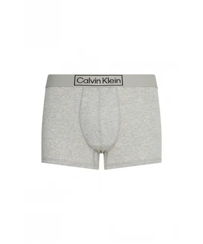 Calvin Klein Mens Trunk - Grey Cotton
