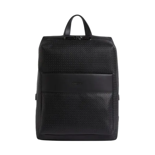 Calvin Klein , Minimalist Square Backpack ,Black male, Sizes: ONE SIZE