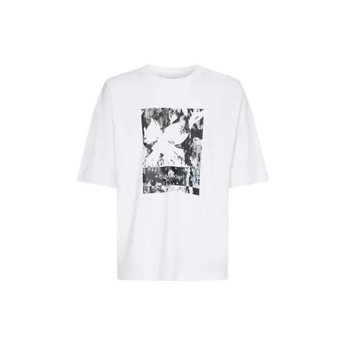 Calvin Klein Modern Comfort Print T-Shirt - White