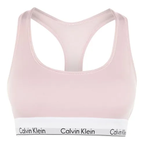 Calvin Klein Modern Cotton Logo Bralette - Pink