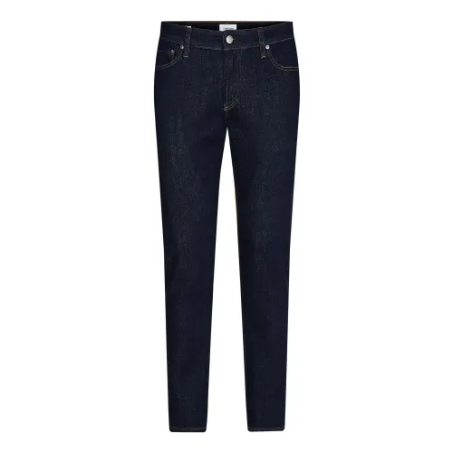 Calvin Klein , Modern Slim-Fit Denim Jeans L. 32 ,Blue male, Sizes:
