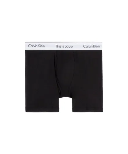 Calvin Klein Modern Stretch Mens Boxer Brief - Black