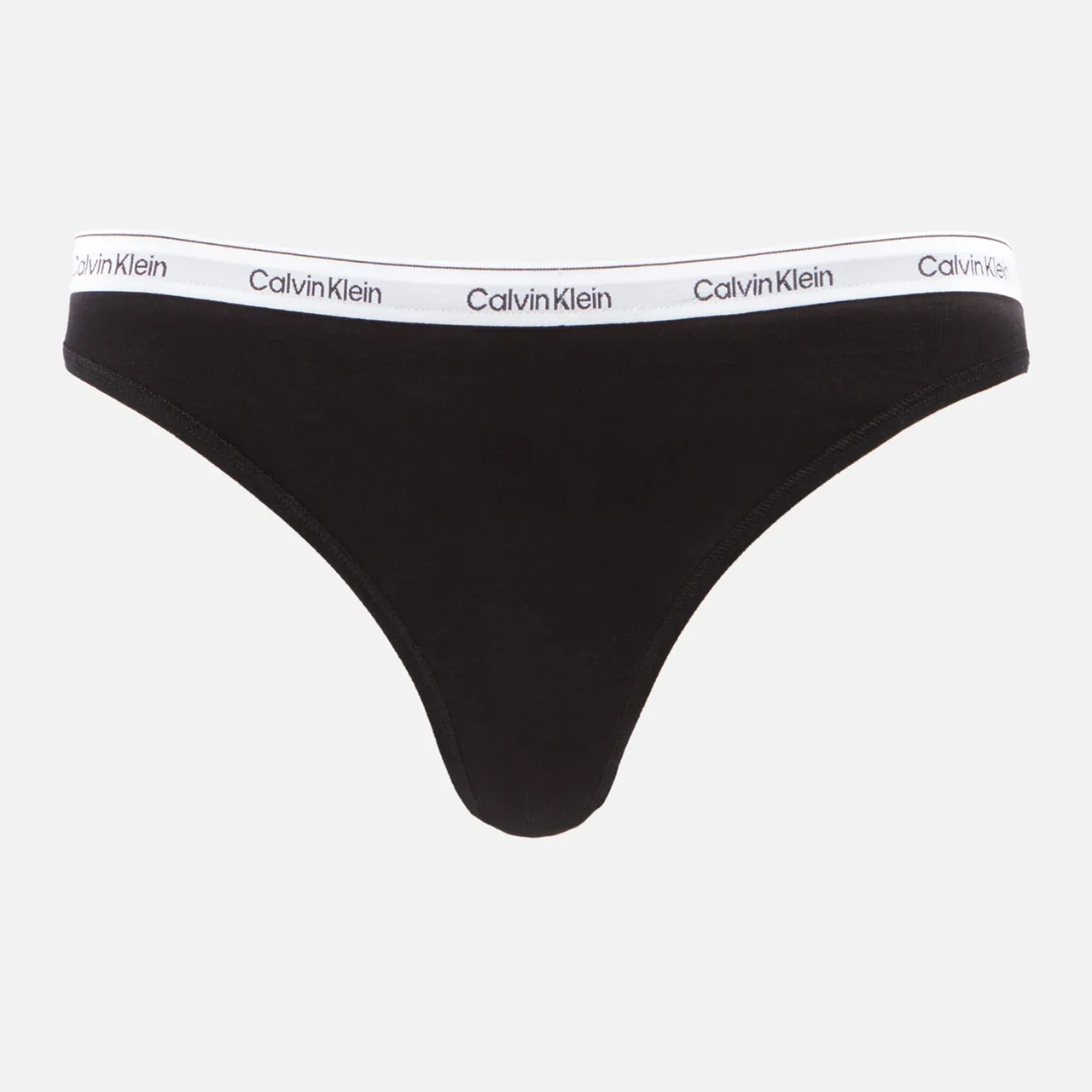 Calvin Klein Modern Three-Pack Logo Stretch-Jersey Thongs
